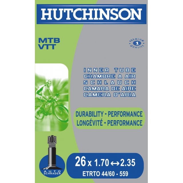 Hutchinson - Schlauch Hutchinson Standard 27.5Zoll 27.5x1.70-2.35Zoll  Schrader-Ventil 48 mm