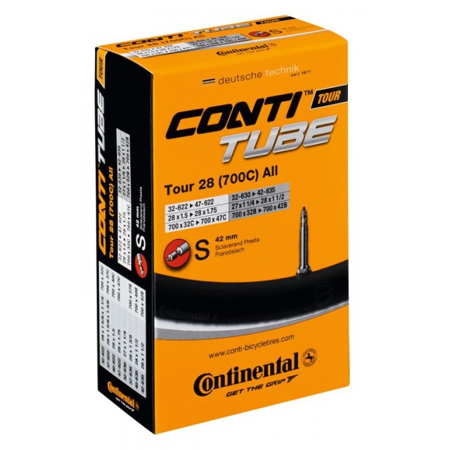 Continental - Schlauch Conti Tour 28 all 27/28x1 1/4-1.75Zoll 32/47-622/635 SV 60mm