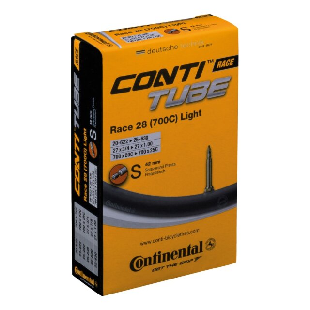 Continental - Schlauch Conti Race 28 light 28Zoll 700x20/25C 20/25-622/630 SV42