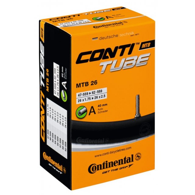 Continental - Schlauch Conti MTB 26 26x1.75/2.50Zoll 47/62-559 DV 40mm
