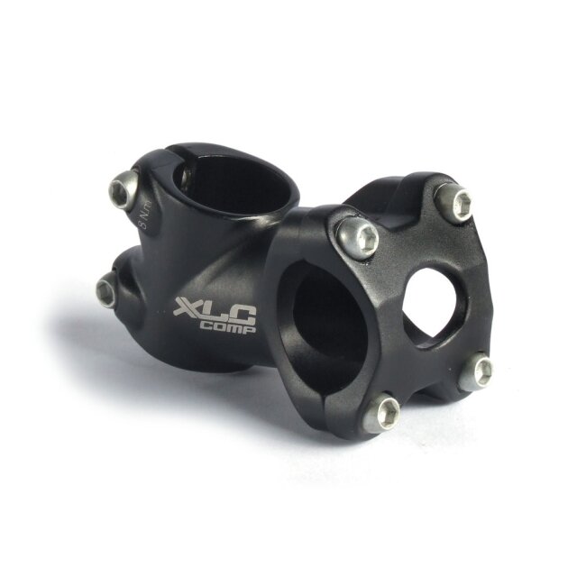 XLC - XLC Comp A-Head Vorbau ST-F01 Alu schwarz/matt, 25°, 1 1/8Zoll, Ø 31,8mm,60mm