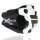 XLC - XLC Pro Ride A-Head-Vorbau ST-F02 Alu schwarz/weiß, 15°, 1 1/8Zoll, Ø 31,8mm,40mm