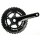 Kurbelradgarnitur Sram Rival22 172,5mm, Farbe: schwarz, 11Gang, ohne Innenlager