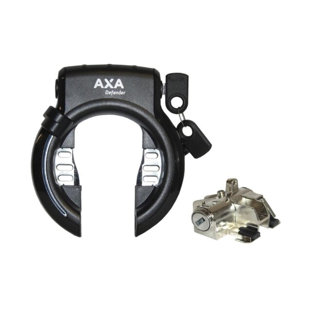 One Key System Axa Defender+Bosch2 Akku f.Bosch Rahmenmontage,Schlüssel abziebar