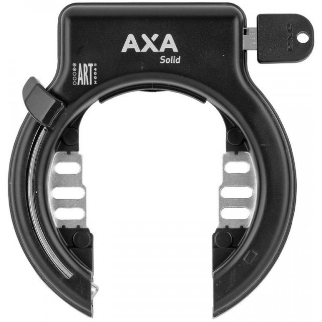 Rahmenschloss Axa Solid XL schwarz Rahmenbefestigung Schlüssel nicht abzieh