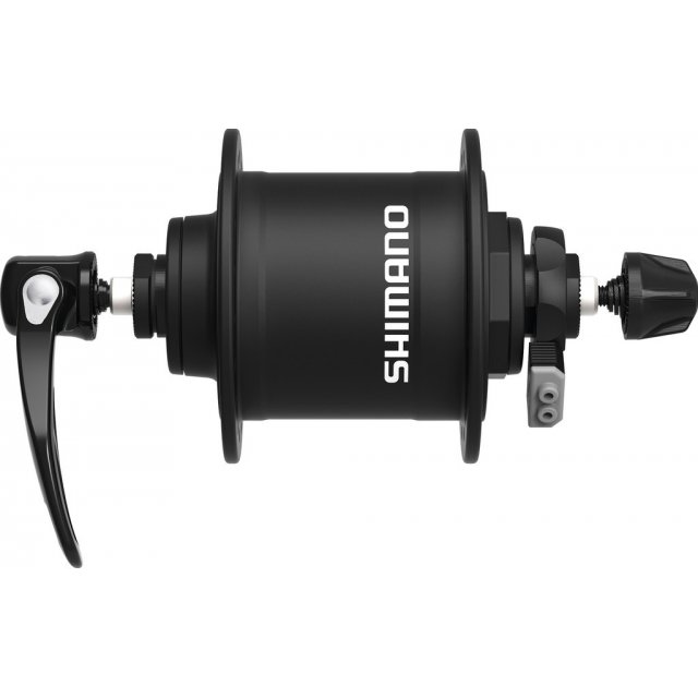 Shimano - VR-Nabendynamo Shimano DHT4000 100mm, 32 Loch, mit SNSP, schwarz