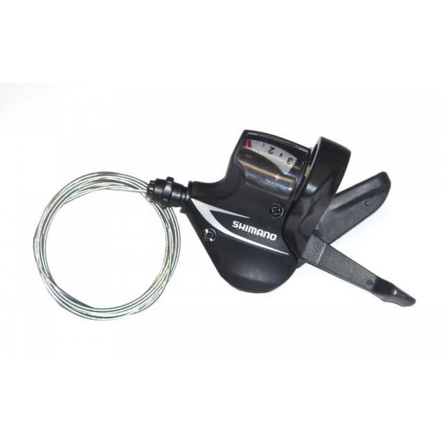 Shimano - Schalthebel Shimano Acera SLM 360 3-fach, links, 1800mm, Rapidfire,schwarz