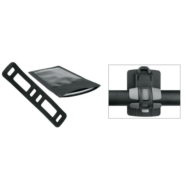 Smartphonehalter SKS Smartboy schwarz Kunststoff inklusive Tasche