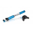 XLC Minipumpe Race PU-R03 7 bar, silber/blau, 220mm, Alu,...