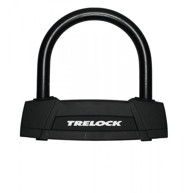 Trelock - Bügelschloss Trelock mit Seitenhalter BS 650 108-140 m.H.ZB 401