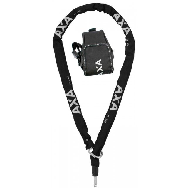 AXA - Einsteckkette Axa RLC 140 schwarz 140cm, inkl.Outdoortasche