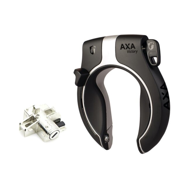 AXA - One Key System Axa Victory+ Bosch2 Akku f.Rahmenmontage,sw,Schlüssel abziehb.