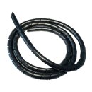 Diverse - Spiralband schwarz flexibel 5m Rolle Ø 6 mm...