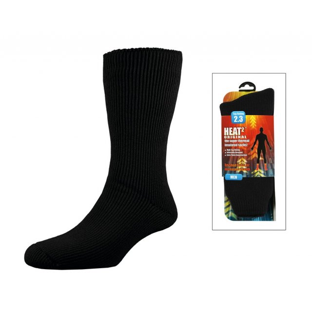 Diverse - Socken Heat²  men schwarz Gr.40-45