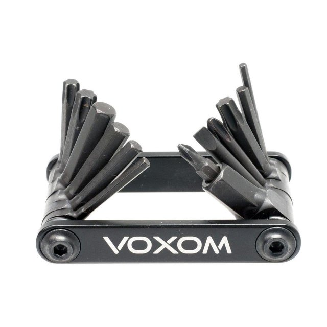 Voxom Multifunktionswerkzeug WKl8 schwarz, 14 Funktionen