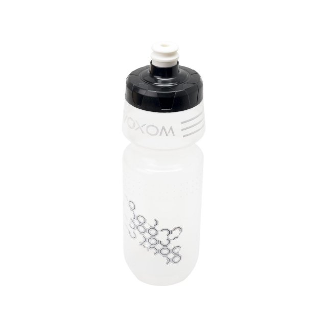 Voxom Wasserflasche F1 klar-schwarz, 710ml