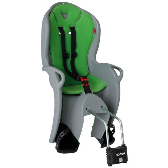 Hamax - Kindersitz Hamax Kiss grau/grün Befestigung Rahmenrohr