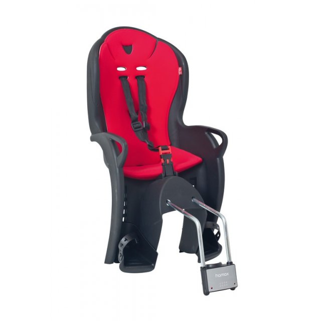 Hamax - Kindersitz Hamax Kiss schwarz/rot Befestigung Rahmenrohr