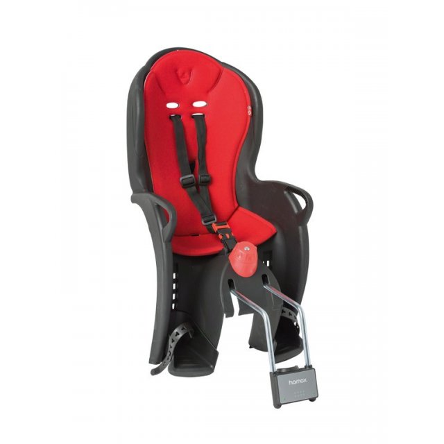 Hamax - Kindersitz Hamax Sleepy schwarz/rot Befestigung Rahmenrohr