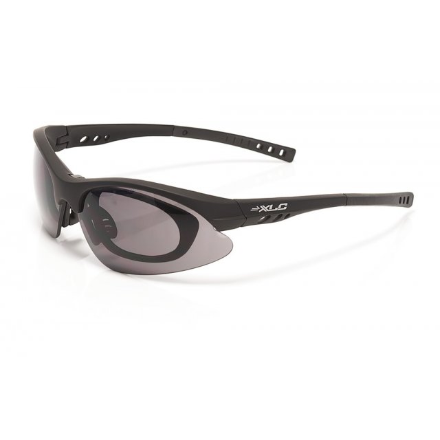 XLC - XLC Sonnenbrille Bahamas SG-F01 Rahmen mattschwarz, für Brillenträger