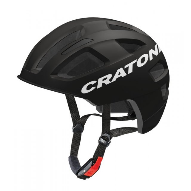 Cratoni - Fahrradhelm Cratoni C-Pure (City) Gr. S/M (54-58cm) schwarz matt
