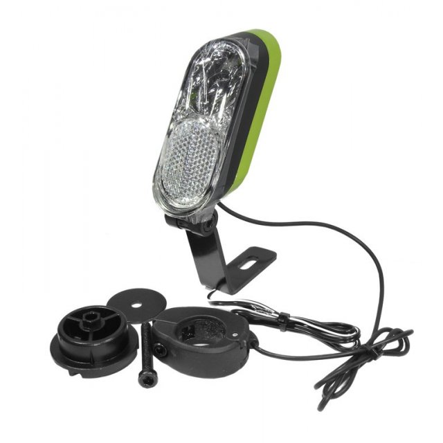 Scheinwerfer E-Bike eHeadlight Trelock grün+schwarz,f. Bosch Act.+Perf. Haibike
