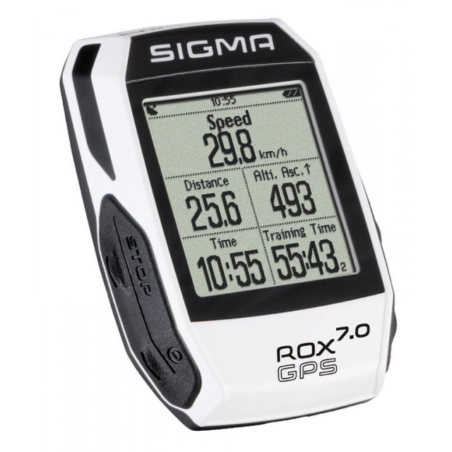 Sigma - Fahrradcomputer Sigma Rox 7.0 GPS weiß