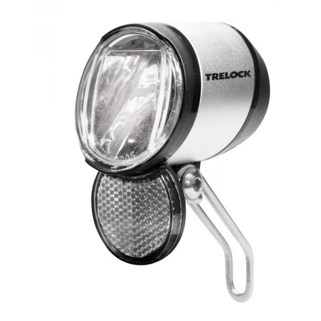Trelock - LED-Scheinwerf.Trelock Bike-i Prio 50 LS 910/50 E-Bike,6V,sw./silb.m.Halter