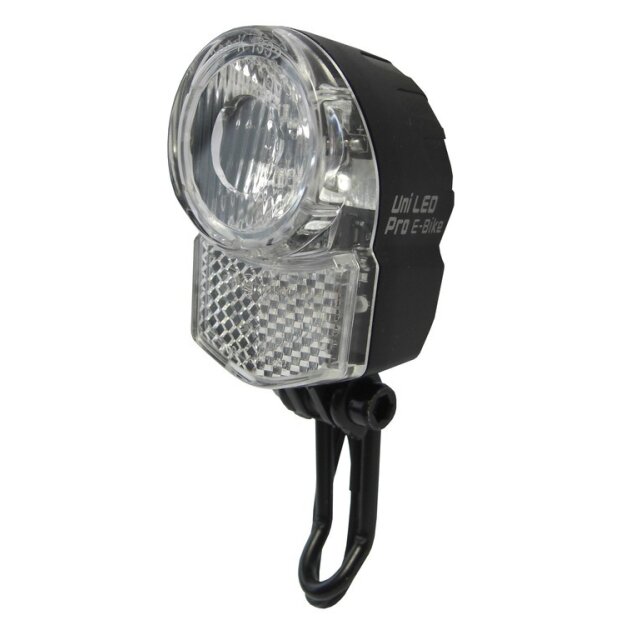 Import - LED-Scheinwerfer Uni LED Pro 25 mit Halter ca.25 Lux E-Bike-Version 6V