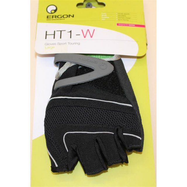 Ergon - HT1-W, Damenhandschuh, large, black