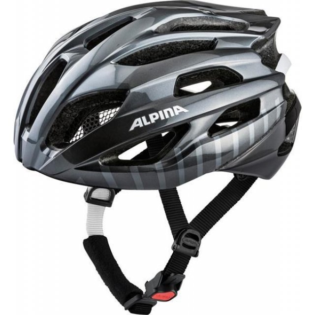 Alpina - Fahrradhelm Alpina Fedaia titanium-black Gr.53-58cm