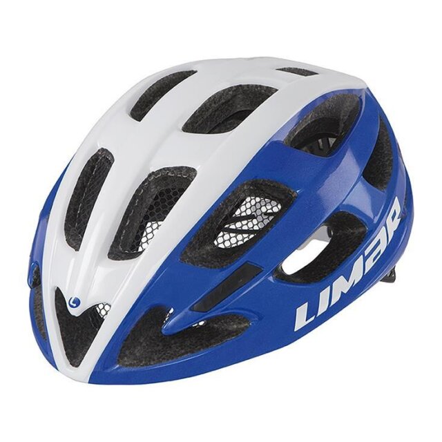 Limar - Fahrradhelm Limar Ultralight Lux weiß/blau Gr.L (56-62cm)