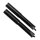 Diverse - Vorbauverlängerung 25,4mm 1 1/8Zoll Stahl, schwarz, verlängert bis zu 10cm