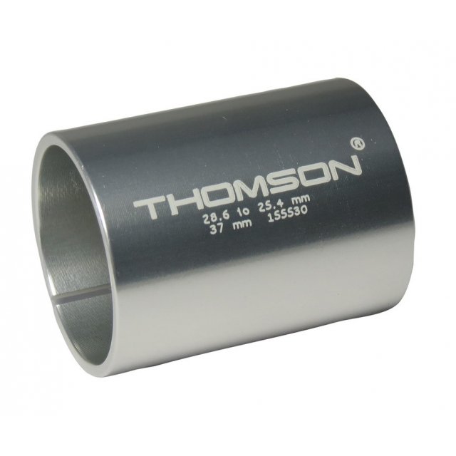 Reduzierhülse Thomson 37mm f. A-Head Vorbau 1.1/8Zoll auf 1Zoll Gabel,