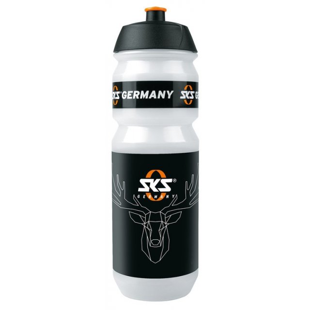 SKS - Trinkflasche SKS Big Kunststoff 750 ml, transparent mit SKS Logo