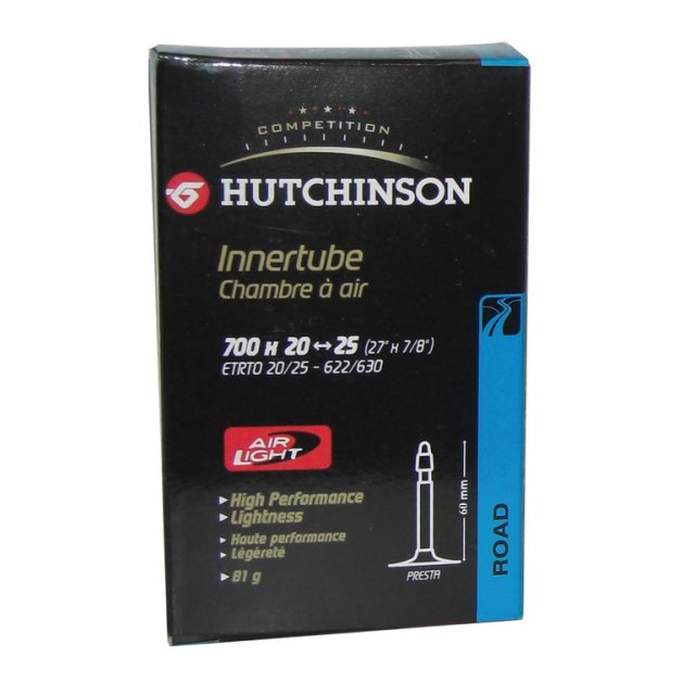 Hutchinson - Schlauch Hutchinson Air Light 28Zoll 28Zoll 700x20-25C,franz. Ventil 60 mm