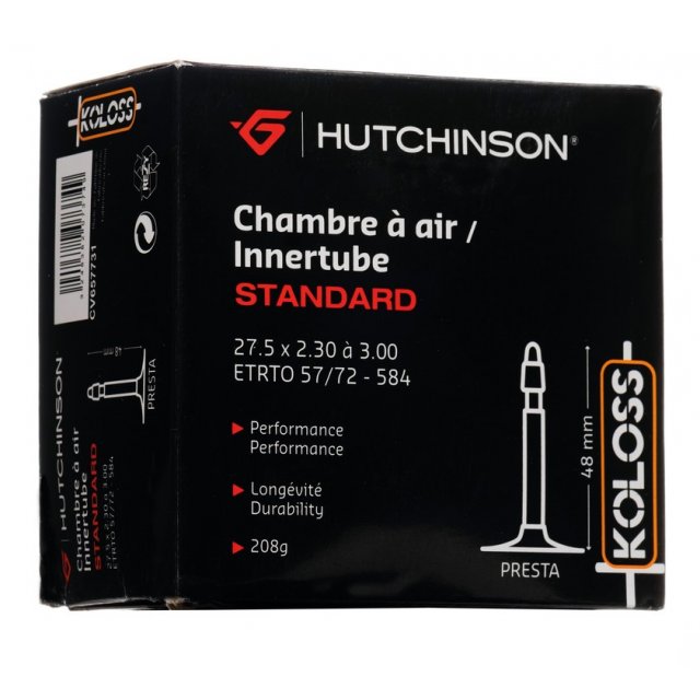 Hutchinson - Schlauch Hutchinson Standard 27.5Zoll 27.5x2.30-3.00Zoll  franz.-Ventil 48 mm