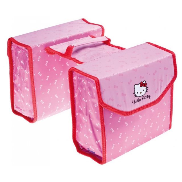 Diverse - Doppelpacktasche Hello Kitty B 230xH 200xT 80mm, pink mit Motiv