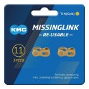 KMC - Missinglink KMC 11R Ti-N Gold 2 Stück f....