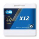 KMC - Schaltungskette KMC X12 Silber 1/2Zoll x 11/128Zoll...