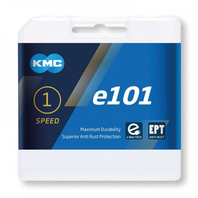 KMC - Kette KMC e101 EPT Nabenschaltung 1/2 x 1/8Zoll, breit, 112 Glieder