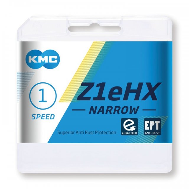 KMC - Kette KMC Z1eHX Narrow EPT 1/2 x 3/32Zoll, 128 Glieder, 7,8mm