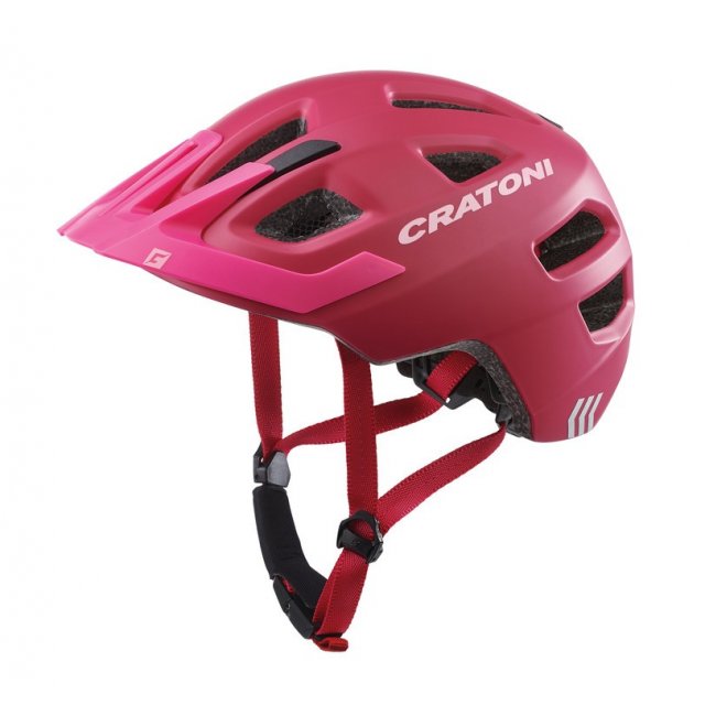 Cratoni - Fahrradhelm Cratoni Maxster Pro (Kid) Gr. S/M (51-56cm) pink/rose matt