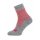 SealSkin - Socken SealSkinz All Weather Ankle Gr.L (43-46)  rot/grau