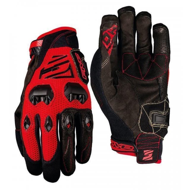 Handschuh Five Gloves DOWNHILL Herren, Gr. XL / 11, rot