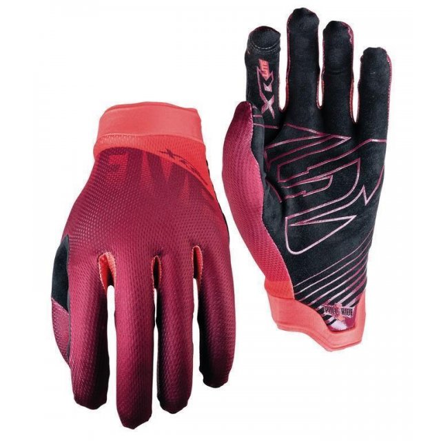 Handschuh Five Gloves XR - LITE Bold Herren, Gr. M / 9, rot/rot