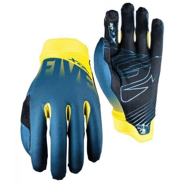 Handschuh Five Gloves XR - LITE Bold Herren, Gr. XXL / 12, blau/gelb