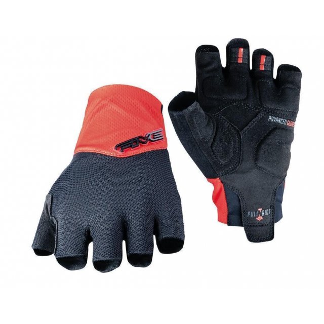 Handschuh Five Gloves RC1 Shorty Herren, Gr. L / 10, rot/schwarz