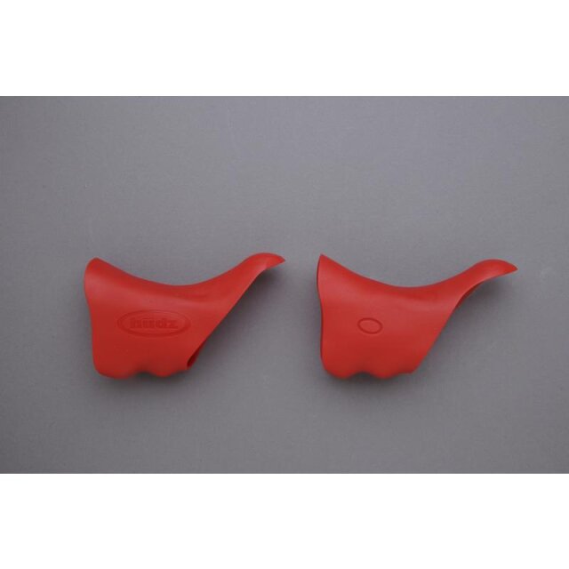 Hüdz Brems-/Schalthebel Griffgummis rot, für Shimano Dura Ace 7800