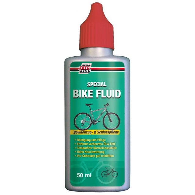 Rema Tip Top - Spezial-Bike-Fluid Tip Top 50ml, Flasche, Reinigungs-/Schmiermittel